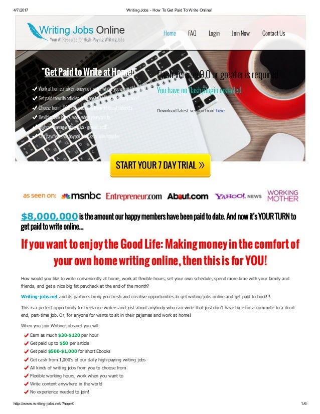 How to get writing jobs freelance writing job boards